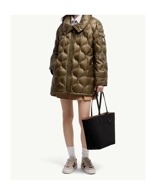 Moncler Black Very Mini Tote Bag