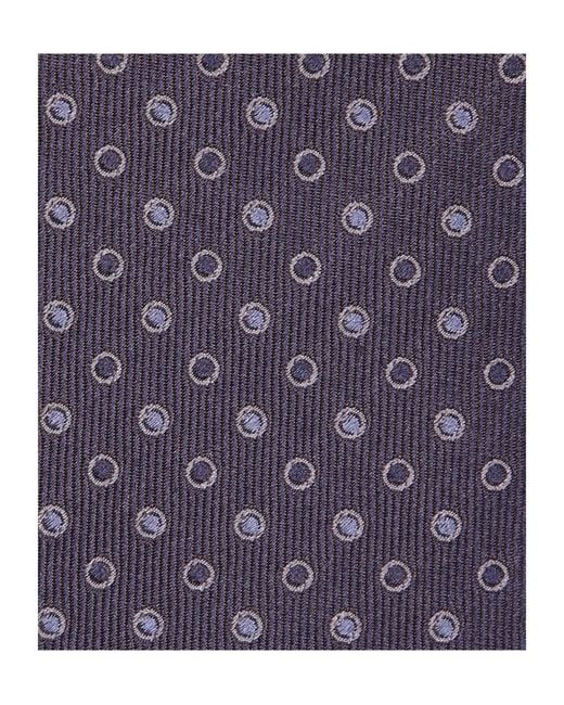 Giorgio Armani Blue Pointed-Tip Tie for men