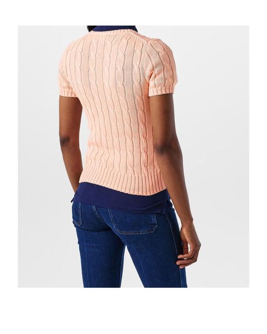 Polo Ralph Lauren Pink Knitted Tops