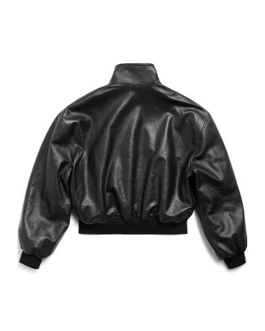 Balenciaga Black High-Neck Jacket