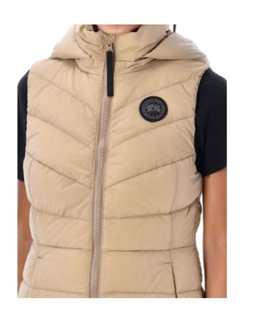 Canada Goose Natural Clair Logo Patch Gilet
