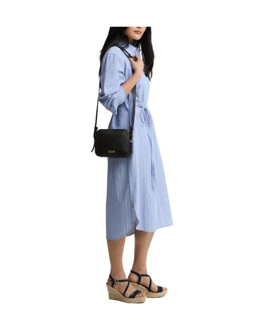Barbour Blue Elegant Shirt Dress