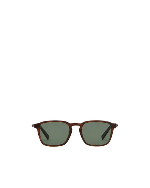 Tod's Green Full-Rim Sunglasses for men