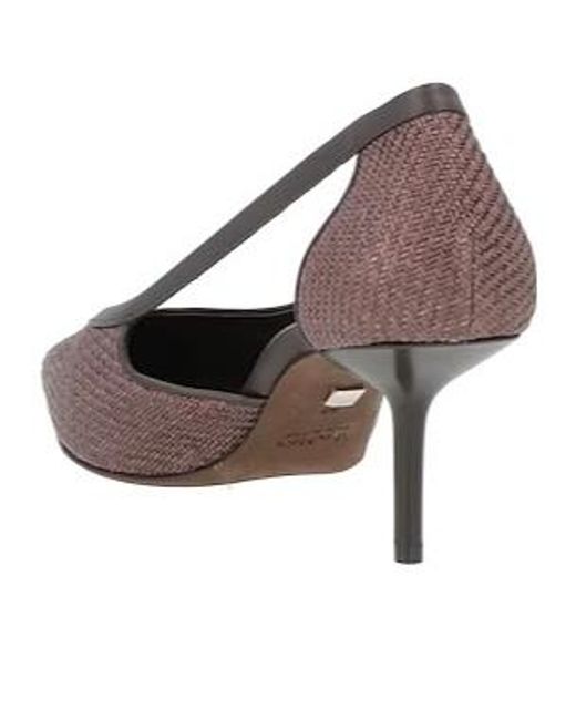 Max Mara Brown Plain Colour Pumps