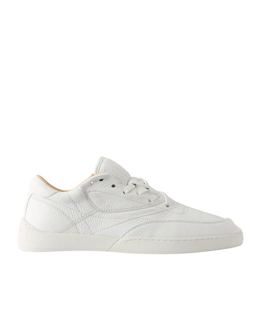 Gabriela Hearst White Round-Toe Low-Top Casual Shoes
