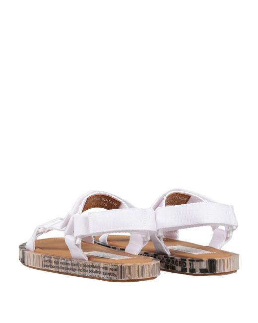 Maison Margiela White Technical Sandals