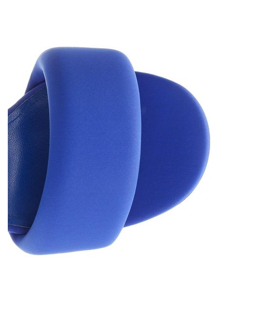 The Attico Blue The Rem Padded Slip-On Sandals