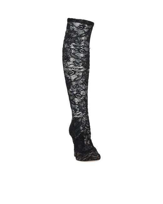 Dolce & Gabbana Black Solid Color Long Boots