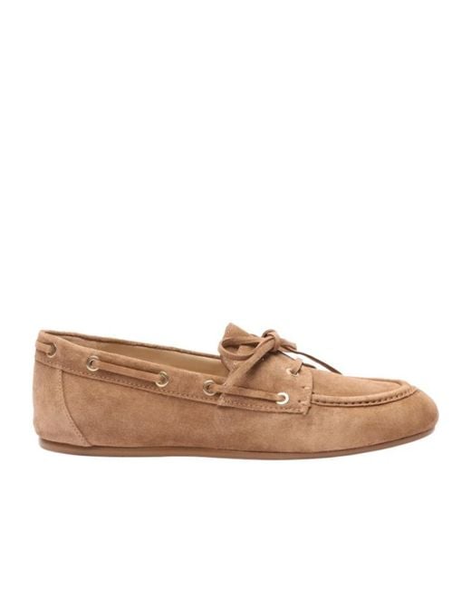 Stuart Weitzman Brown Tinsley Moccasin