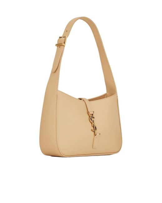 Saint Laurent Natural Le 5 À 7 Hobo Bag