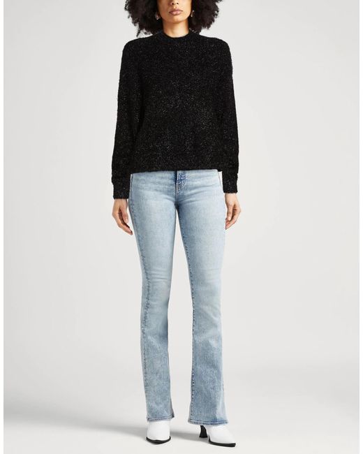 Isabel Marant Black Solid Lightweight Knit Top