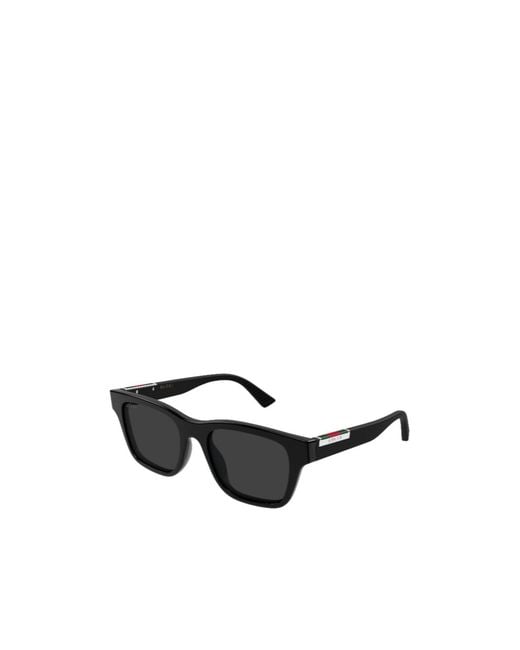 Gucci Black Eyewear Square Frame Sunglasses for men