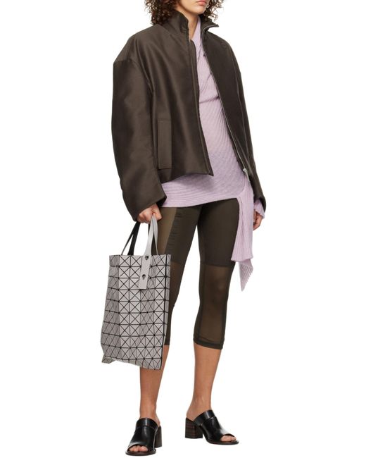 Issey Miyake Metallic Prism Matte-2 Tote Bag