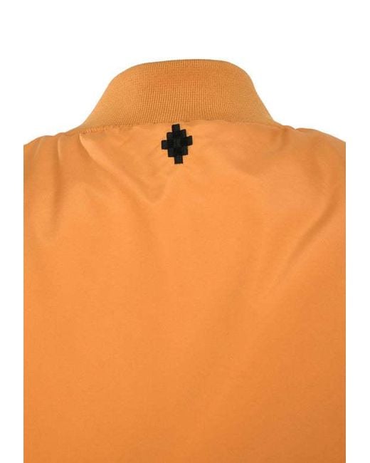 Marcelo Burlon Orange County Sugar Logo-Print Padded Gilet for men