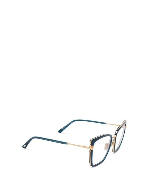 Tom Ford Multicolor Eyewear Block Butterfly Frame Glasses