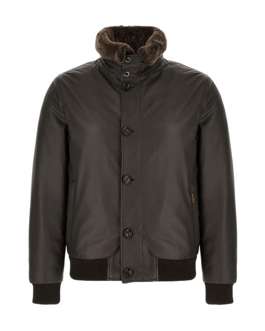 Moorer Gray Cleros Jacket for men