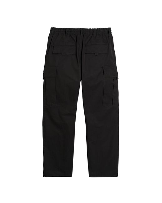 Y-3 Black Workwear Casual Pants for men