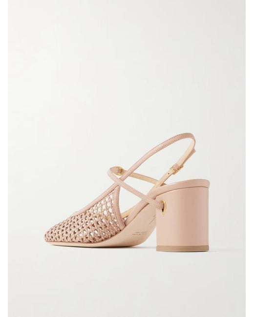 JENNIFER CHAMANDI Pink 65Mm Mattia Heeled Pumps