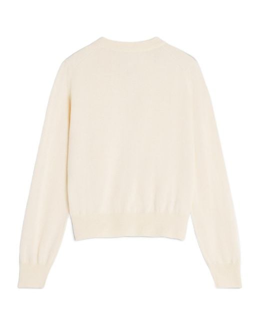 Maison Kitsuné Natural Maison Kitsuné Baby Fox Regular Cardigan