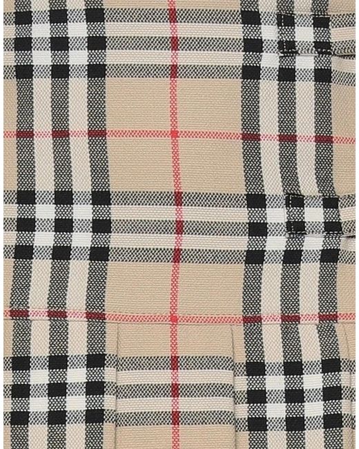 Burberry Brown Mini Skirt