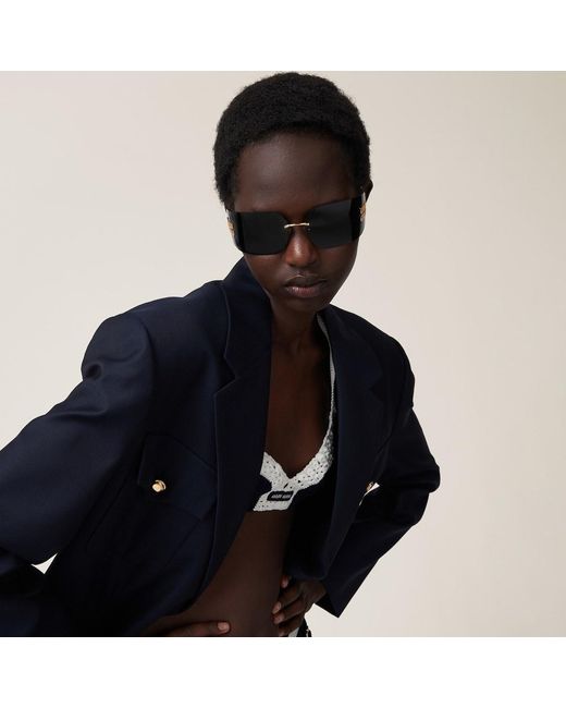 Miu Miu White Aube Sunglasses