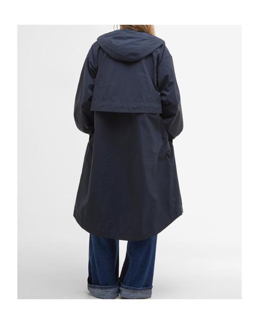 Barbour Blue Naboo Waterproof Jacket