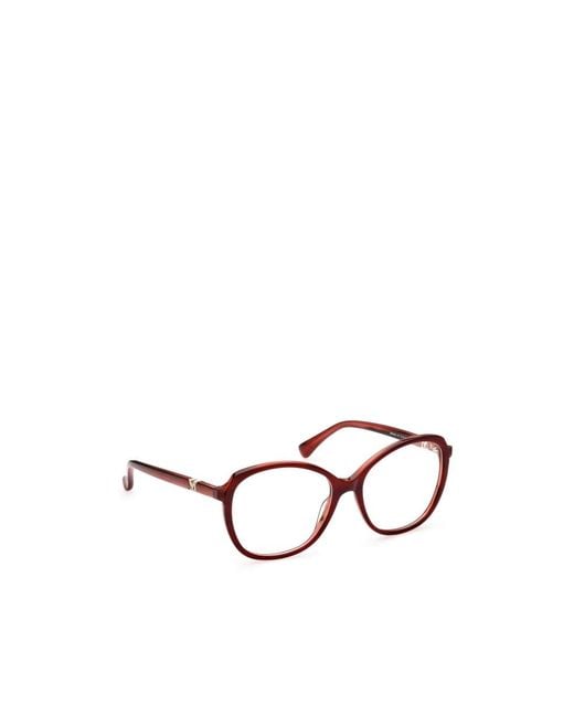 Max Mara White Butterfly Frame Glasses