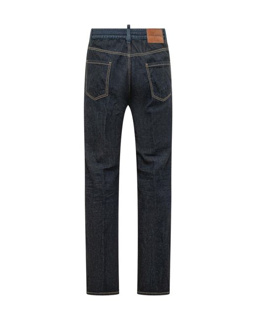 DSquared² Blue Drawstring Pants for men