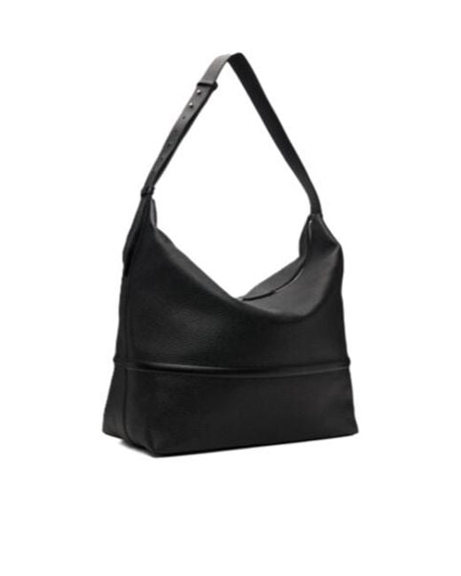 Dries Van Noten Black Zippered Shoulder Bag for men