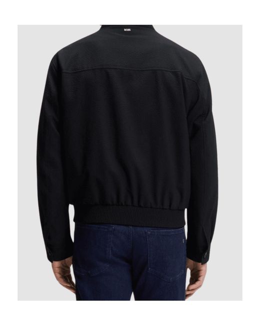 Boss Black Boss H-Combo Zip-Up Jacket for men