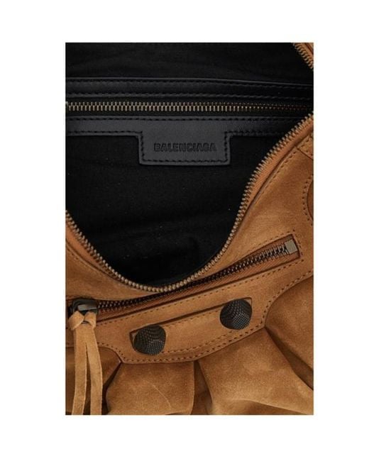 Balenciaga Brown Le Cagole Shoulder Bag