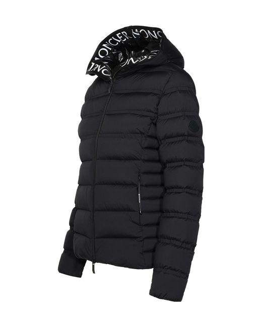 Moncler Black Long-Sleeved Down Jacket