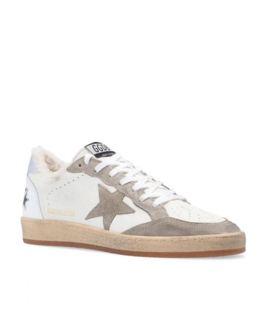 Golden Goose Deluxe Brand White Star-Patch Low-Top Sneakers