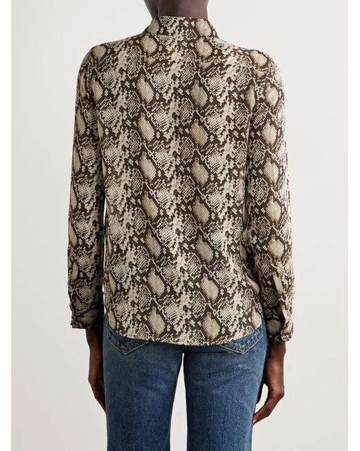 Nili Lotan Gray Gaia Shirt