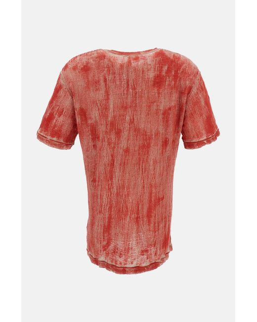 Comme des Garçons Red Comme Des Garçons Oversized Crewneck T-Shirt