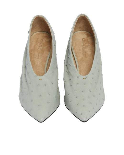 Khaite White Stiletto Boots