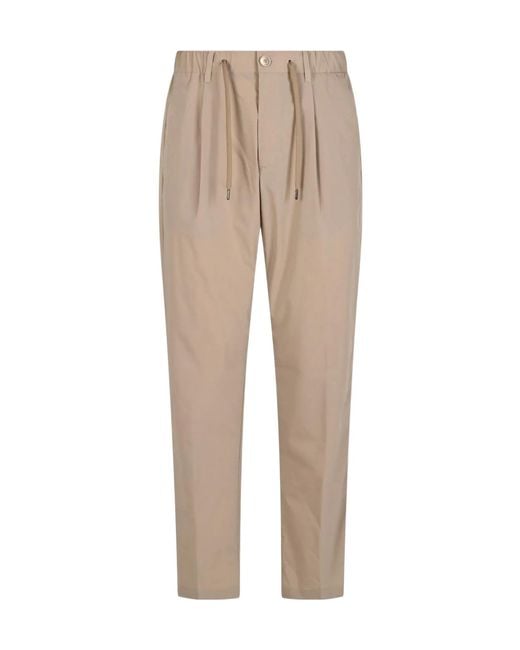 Herno Natural Logo Casual Pants for men