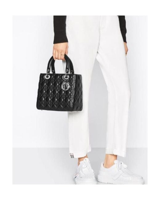 Dior Black Medium Lady Handbag