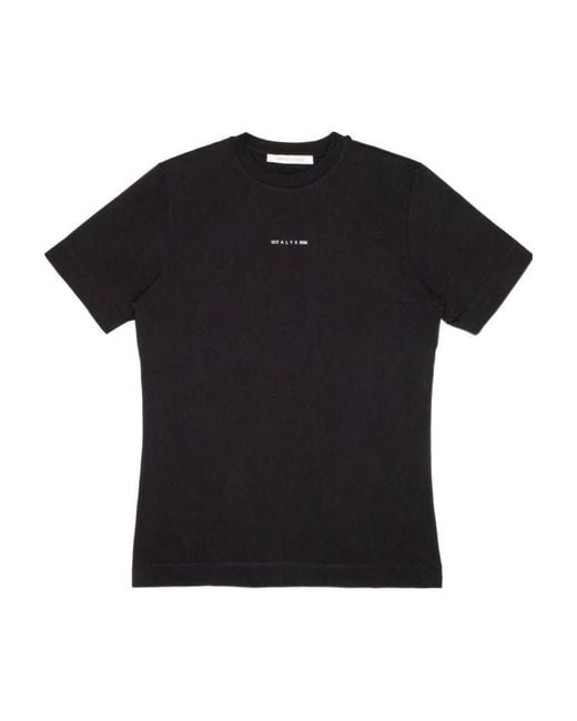 1017 ALYX 9SM Black Graphic Print T-Shirt for men
