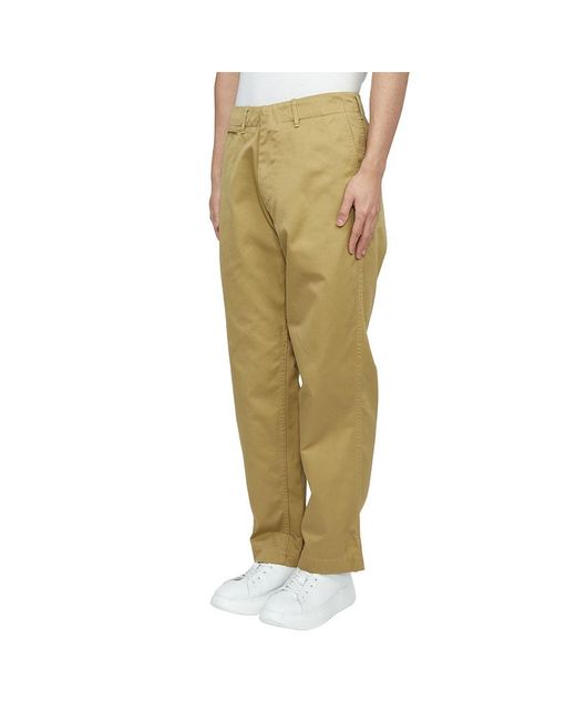 Nanamica Green Belt Loop Trousers for men