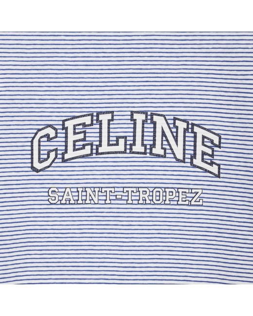 Céline Blue 70's T-Shirt
