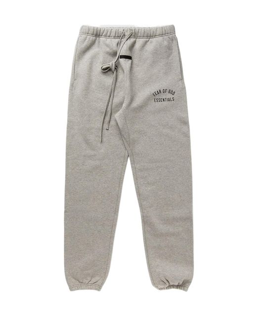 Fear Of God Gray Drawstring Sweatpants for men
