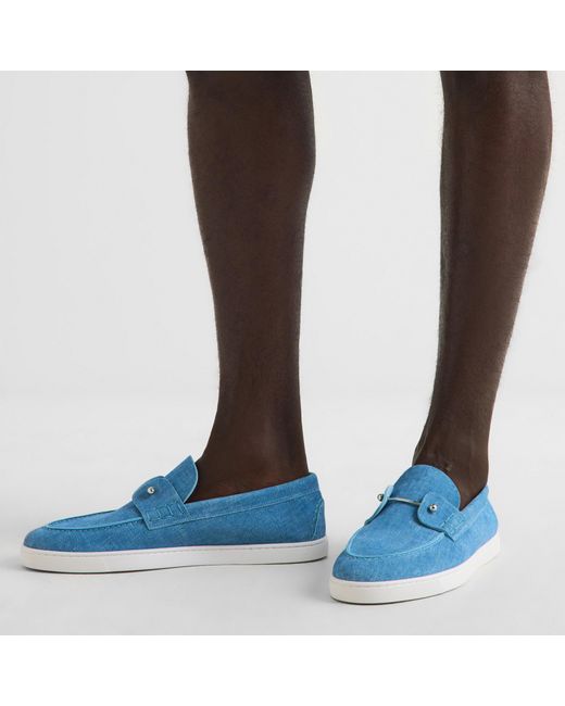 Christian Louboutin Blue Versatile Loafers for men