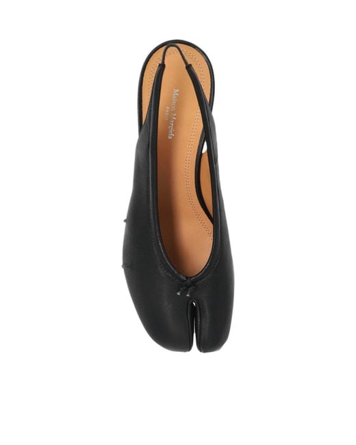 Maison Margiela Brown Tabi Toe Heeled Shoes