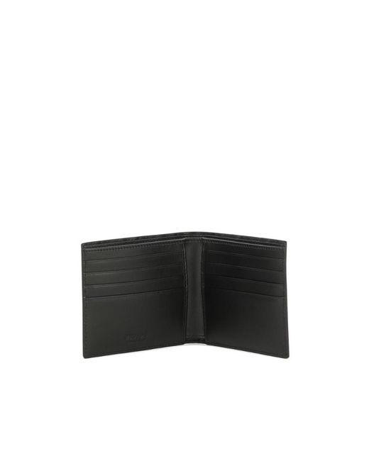 Prada Black Quilted Bi-Fold Wallet for men
