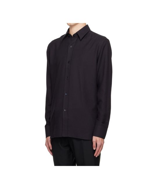 Tom Ford Blue Cashmere Shirt for men