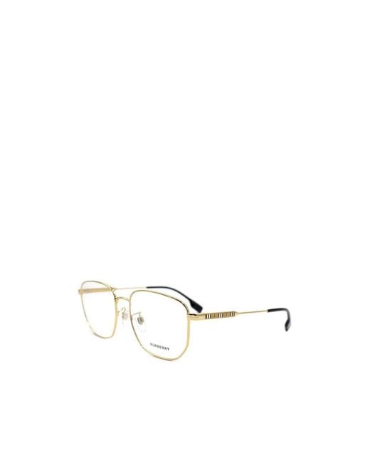 Burberry White Square-Frame Sunglasses for men