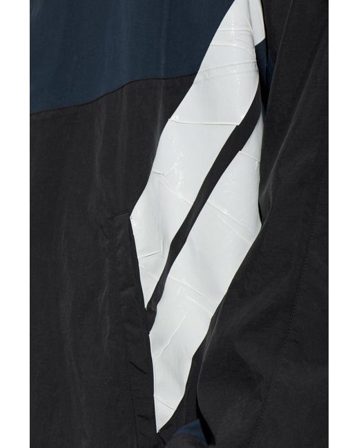 Vetements Blue Long-Sleeved Casual Jacket for men