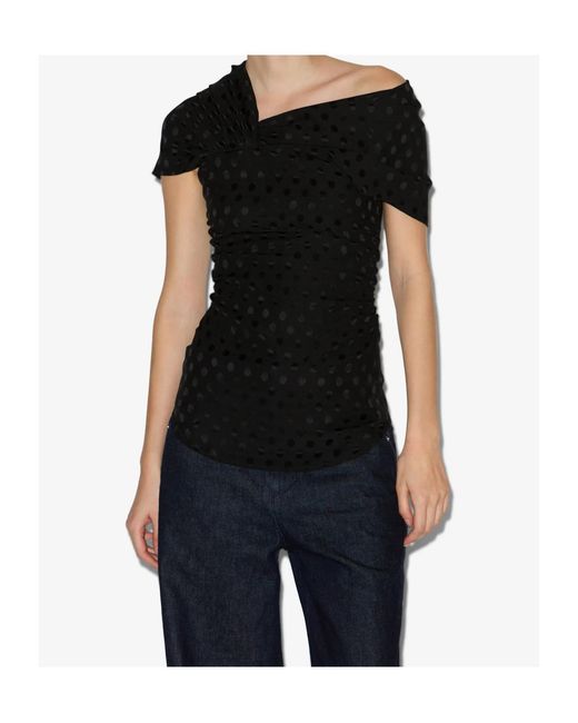 Isabel Marant Black Esen Top