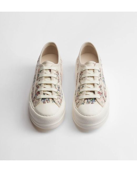 Dior White Walk'N' Platform Sneaker